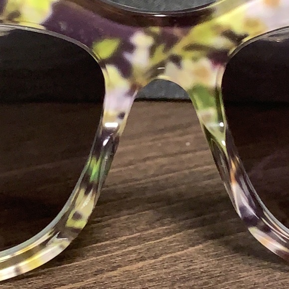 DOLCE & GABBANA 4231 2842/8G BLACK PEACH FLOWERS - Picture 11 of 16